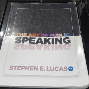 The art of public speaking by Stephen e Lucas